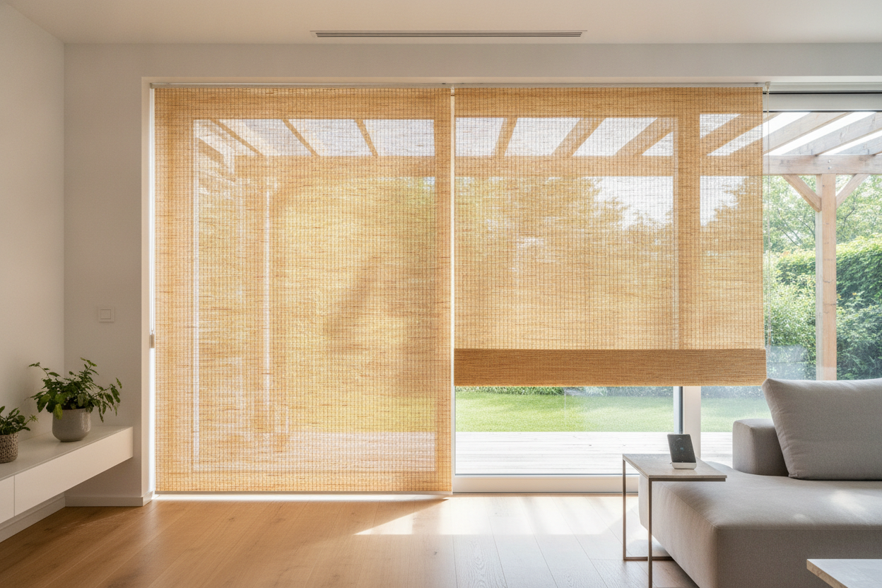 I Almost Broke My Pergola Hanging Bamboo Outdoor Shades 96 Wide