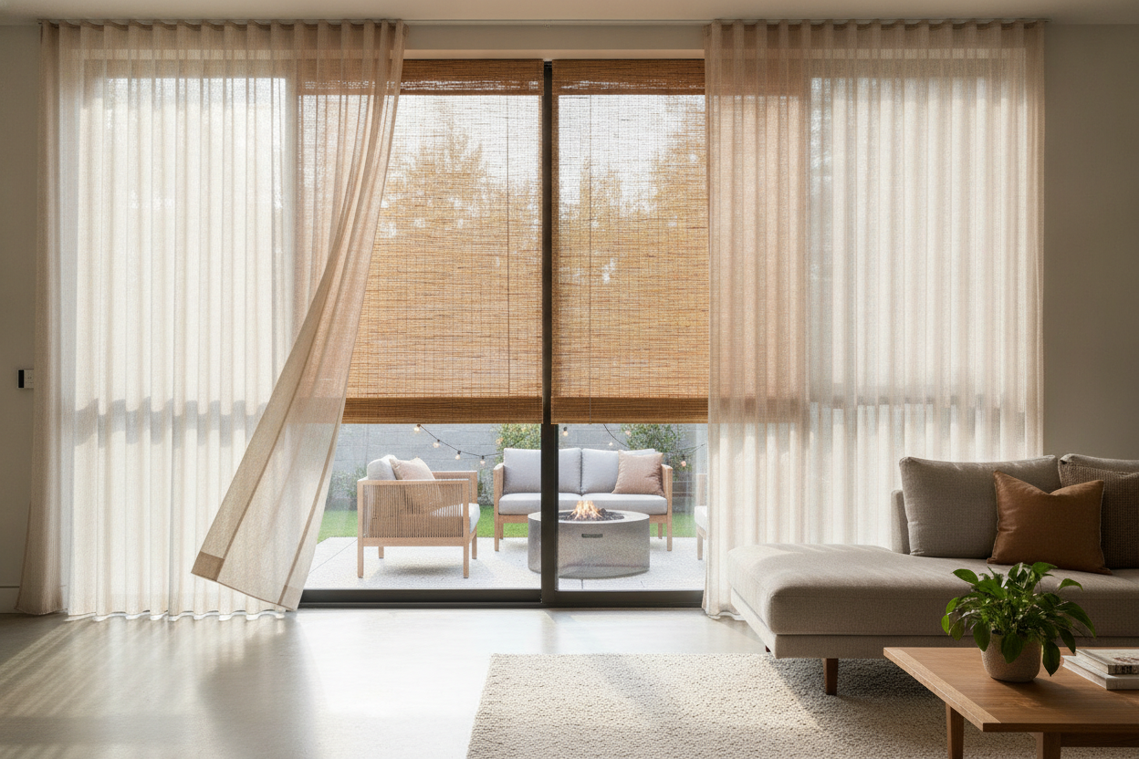 Don't Buy 84-Inch Wide Outdoor Bamboo Shades Without a Motor
