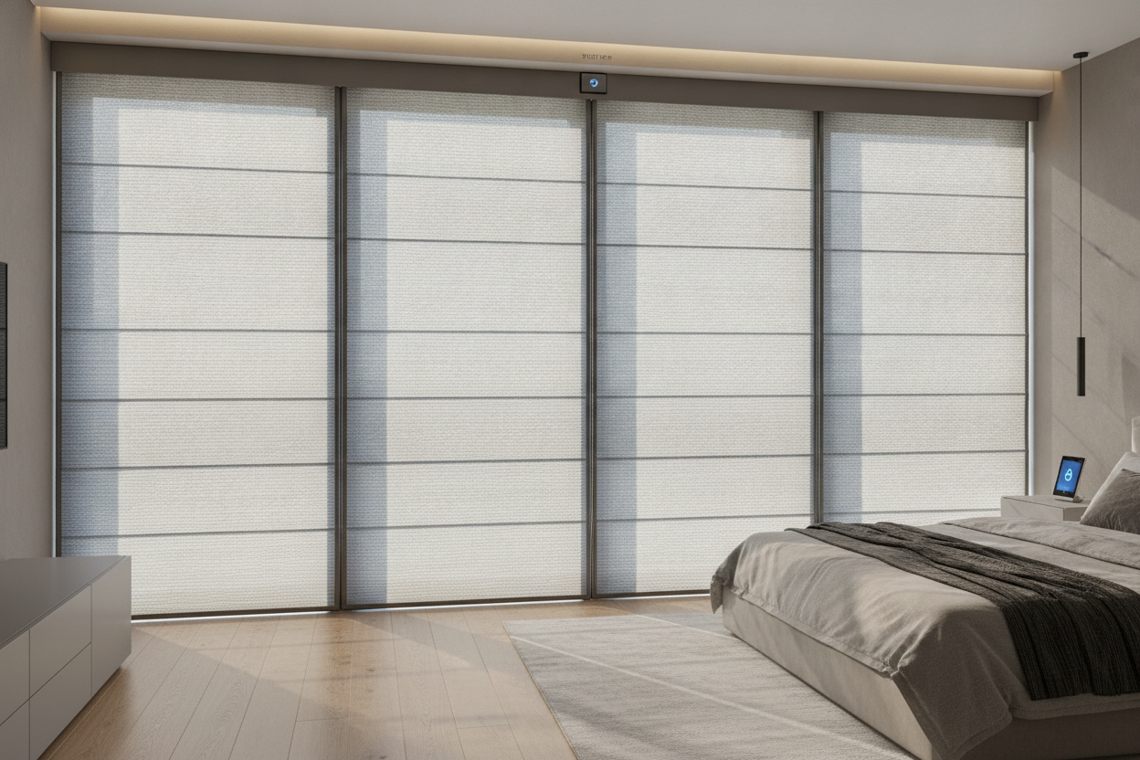 I Swapped My Smart Rollers for Grey Bamboo Curtains (Here's Why)