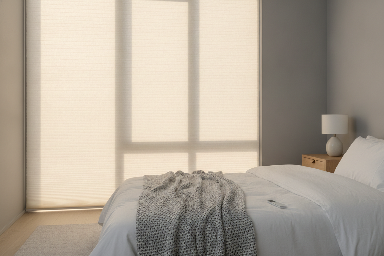 Why I Swapped My Heavy Winter Drapes for a Smart Cellular Shade