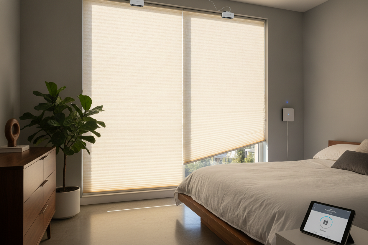 I Automated My Home Decorators Collection Cellular Shades (Here's How)