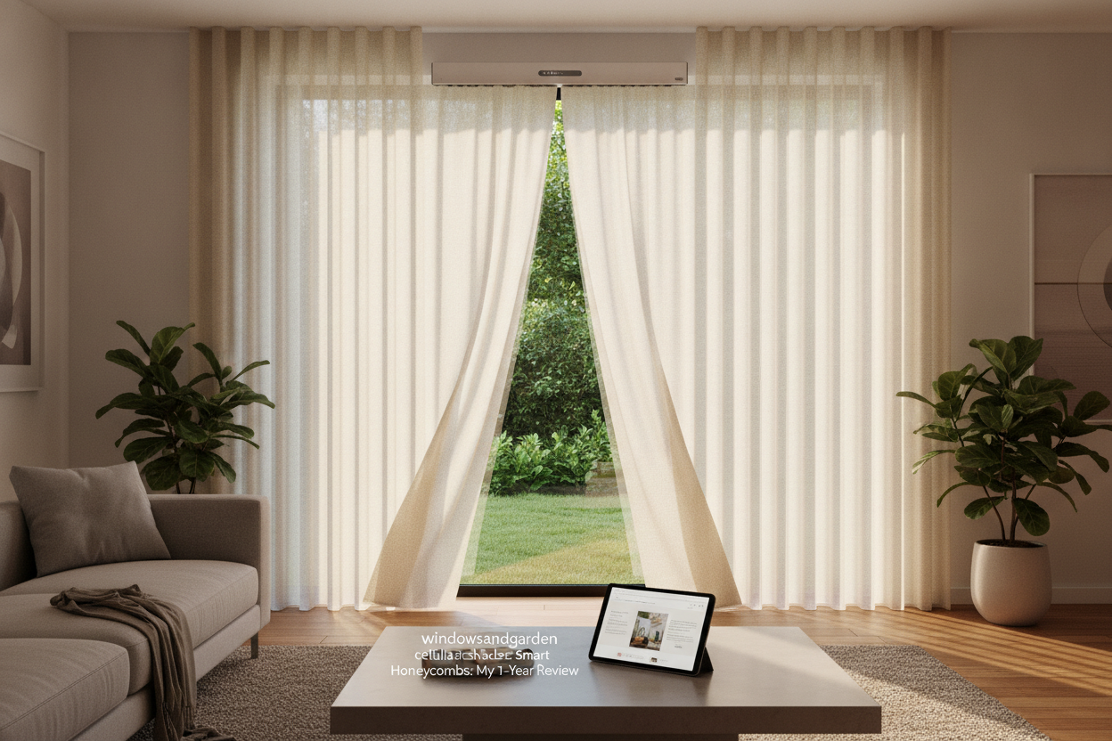 windowsandgarden cellular shades vs Smart Honeycombs: My 1-Year Review