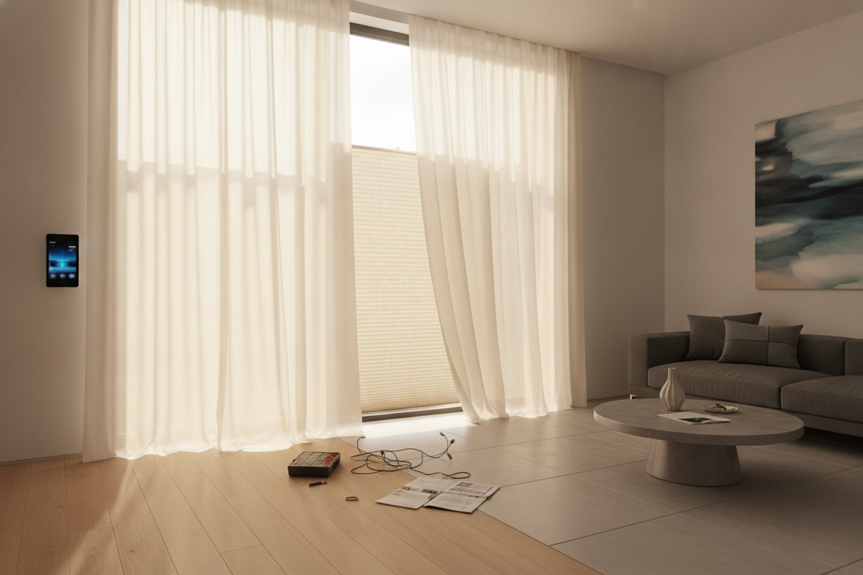 That $18 Mainstays Cellular Shade Cost Me More Than Smart Blinds
