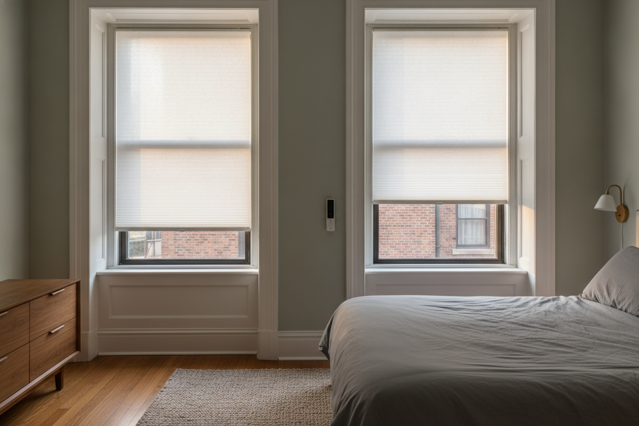 How Low Profile Cellular Shades Saved My Shallow Vintage Windows