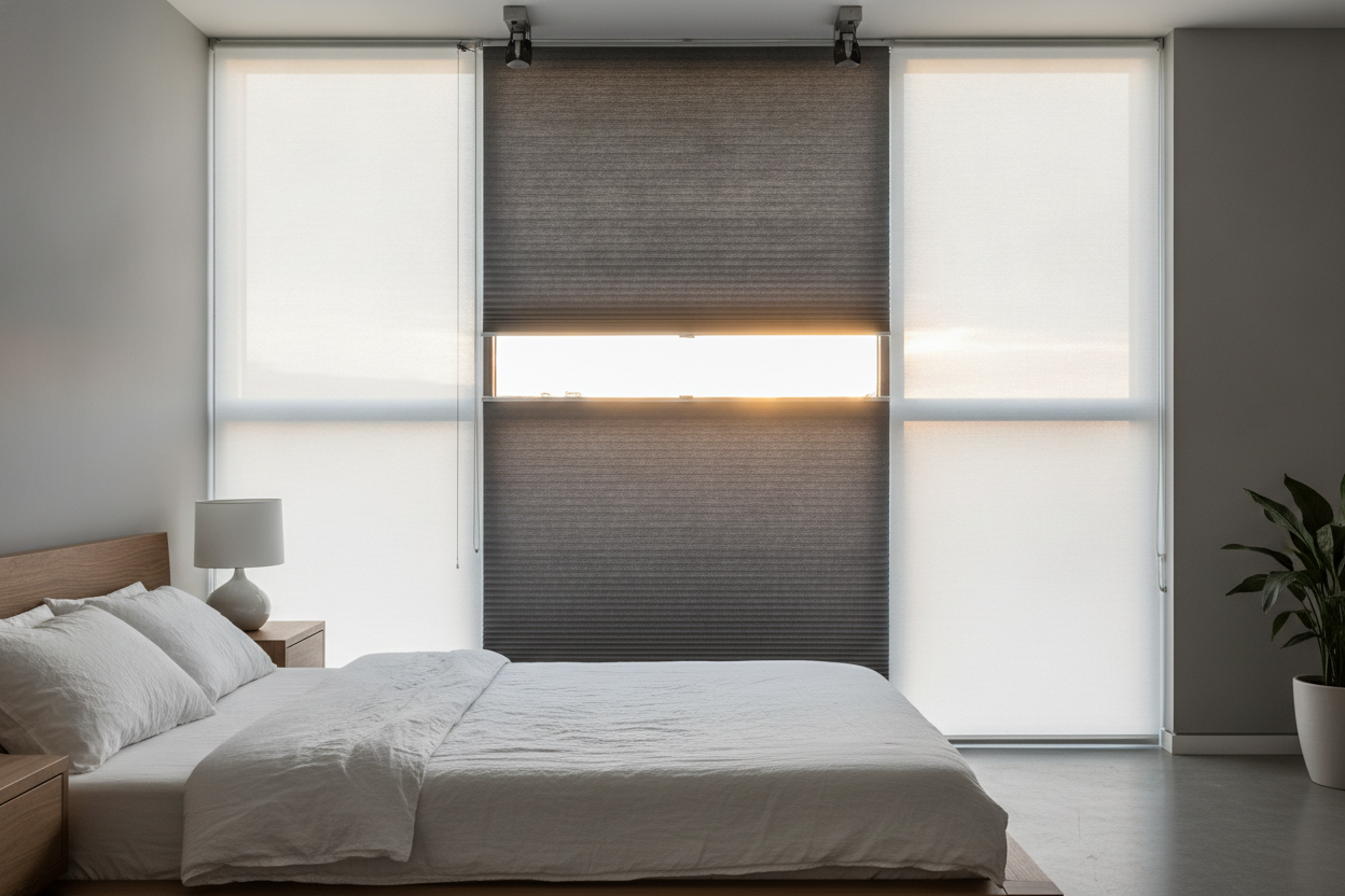 How to Actually Wake Up to Sun With a Top Down Blackout Shade