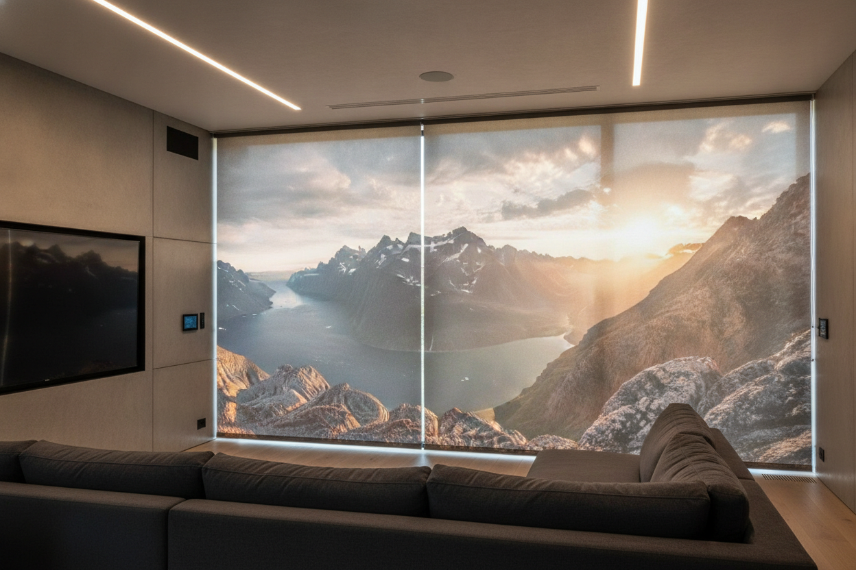 Are Custom Image Shades Just a Gimmick for Smart Home Theaters?