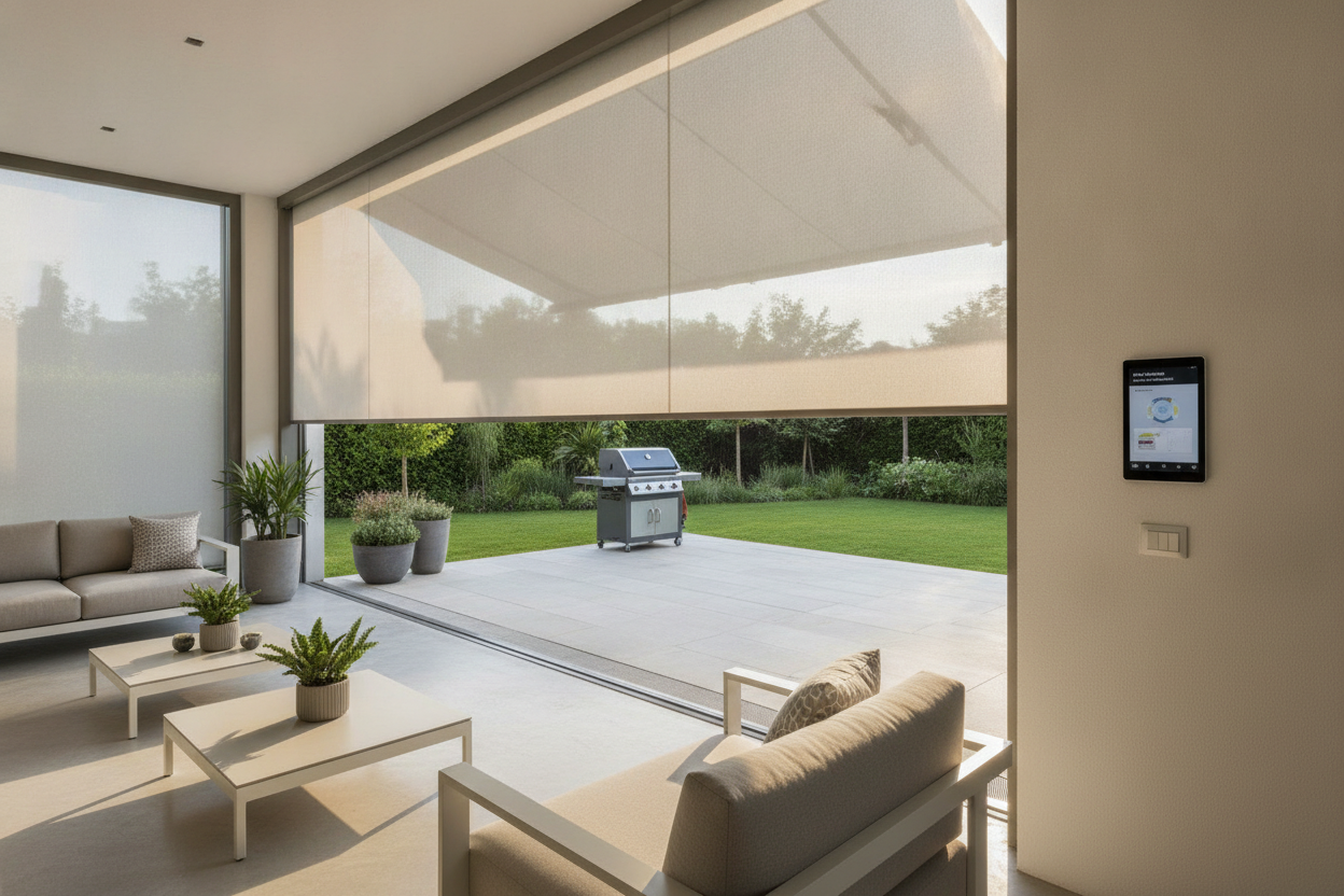 My Smart Grill Was Useless Until I Automated a Shade for the Patio