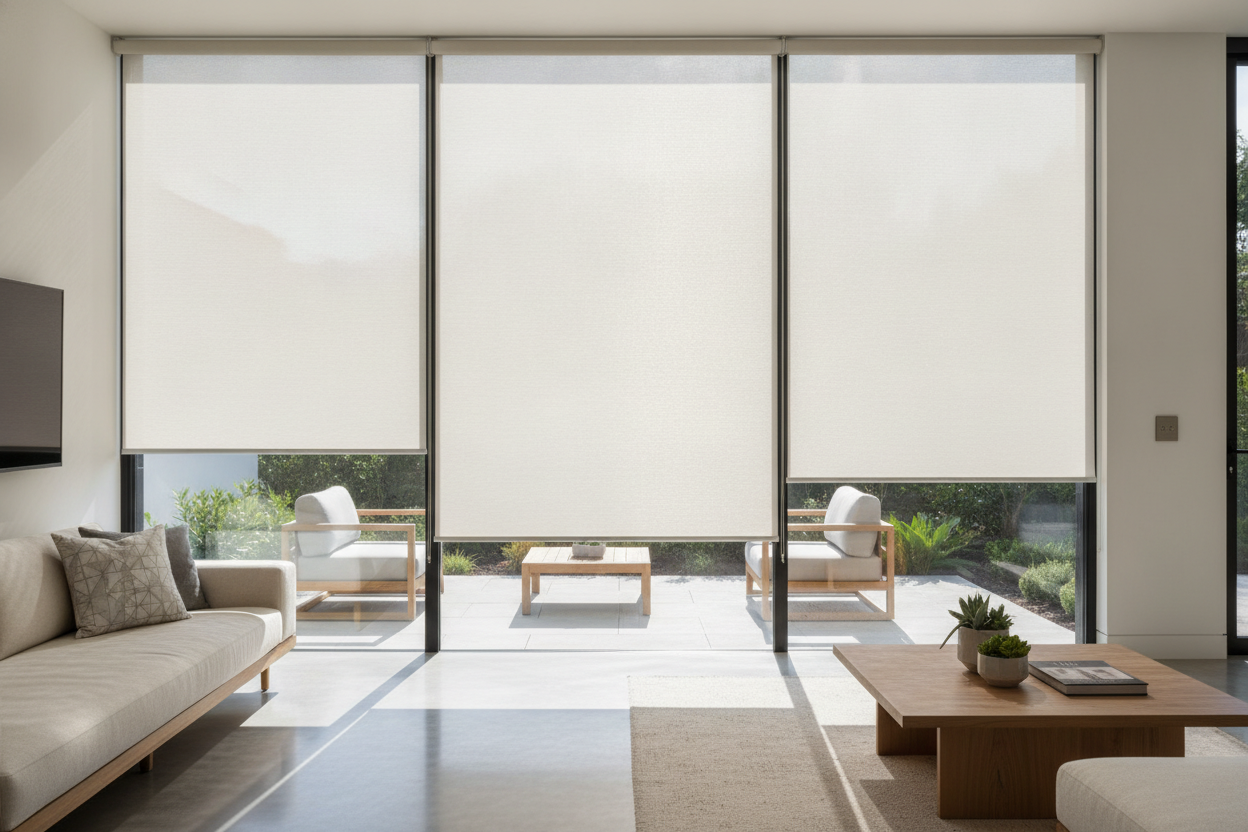 I Used Solar Shades for Patios to Fake a $20K Sunroom