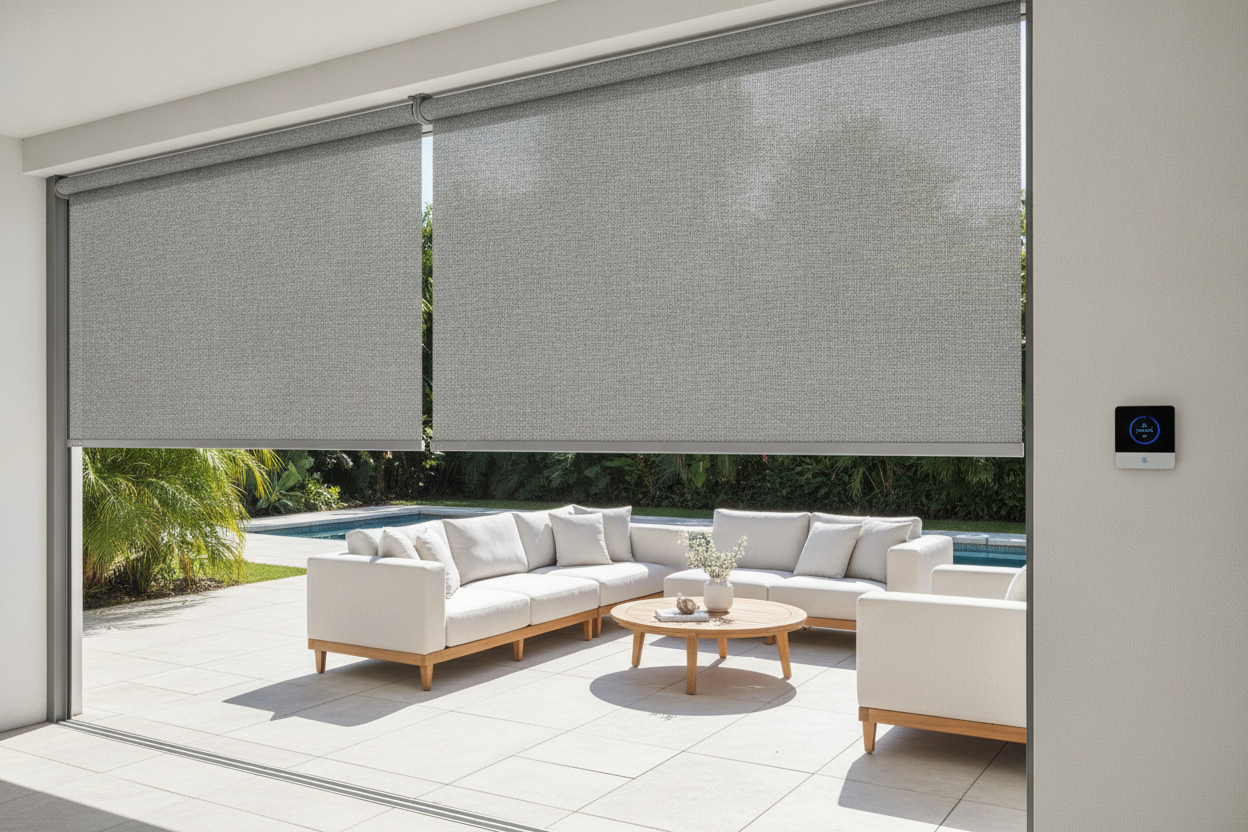 Stop Buying Bamboo: Why I Switched to an Outdoor Pull Down Shade