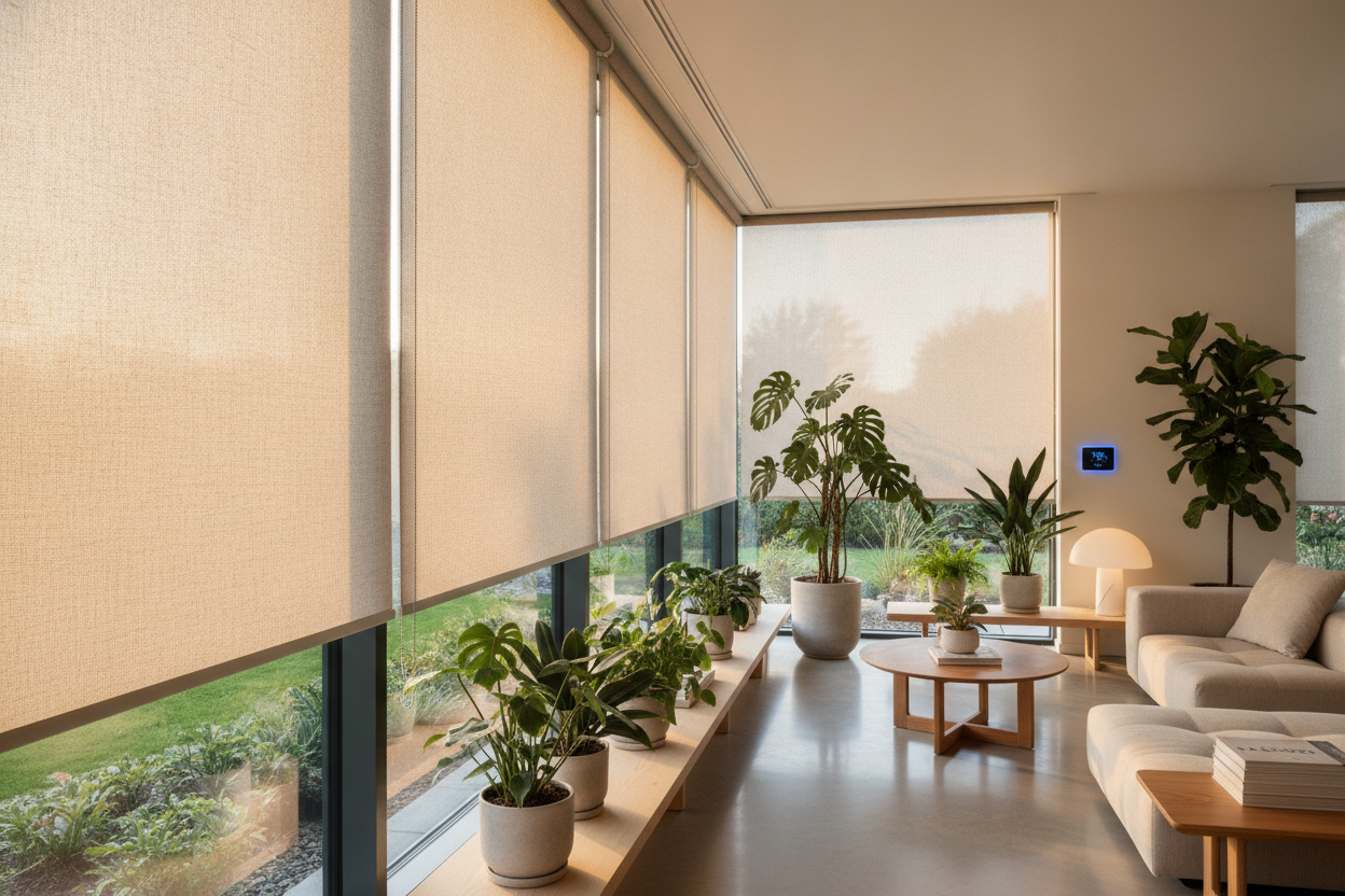 My Sunroom Was a 110-Degree Oven (How Shades for Sun Porch Fixed It)