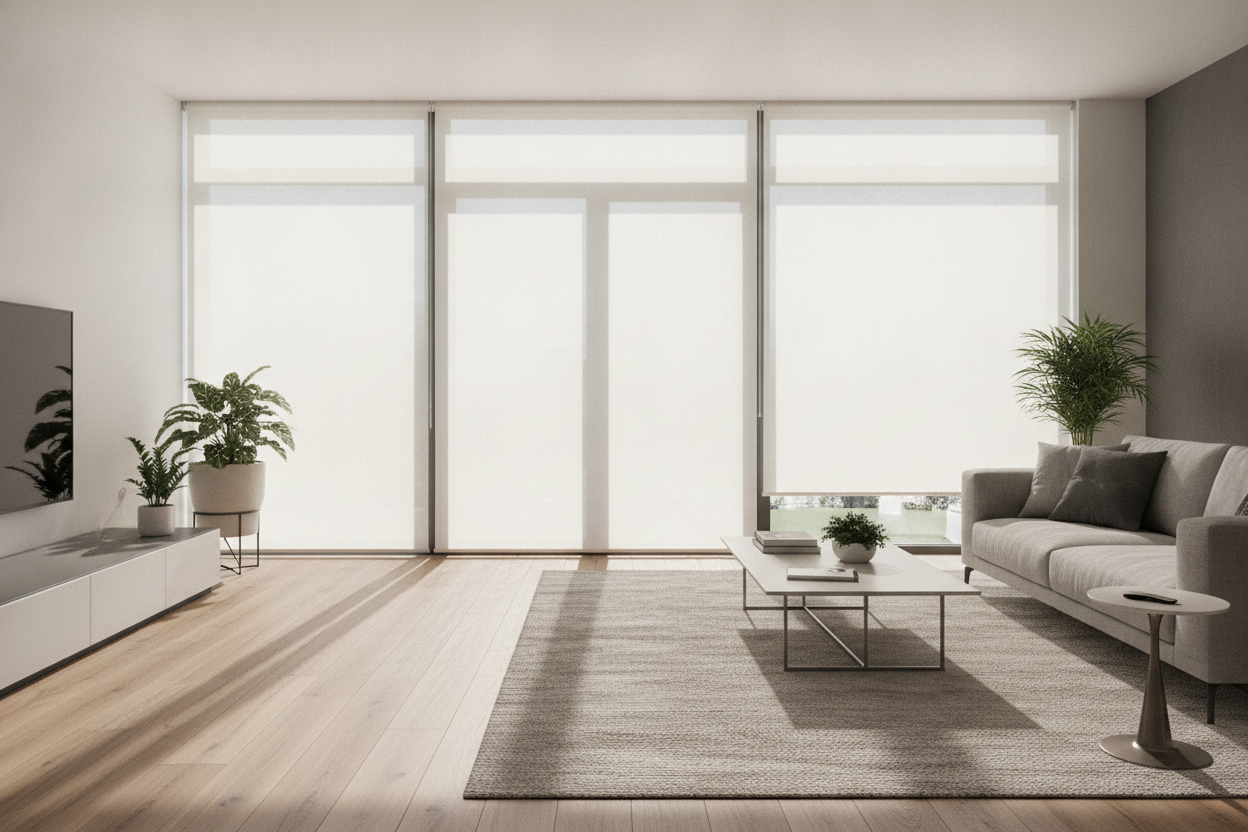 Your Floors Are Fading (And Smart Solar Shades Actually Fix It)