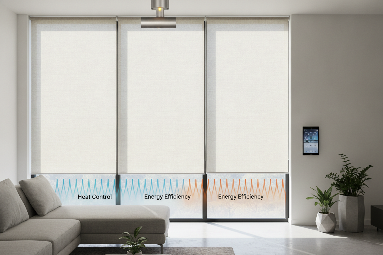 Are Rolling Sun Shades the Best Fix for Hot Rooms With Big Windows?