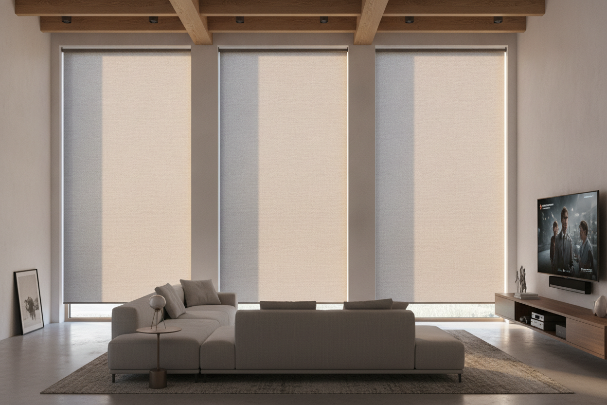 The Screen Glare Fix: Why a 3% Solar Shade Beats Blackout Blinds