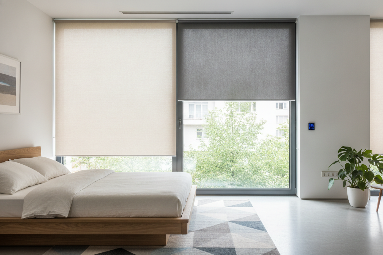 I Hated Layering Drapes, So I Tried Dual Solar and Blackout Shades