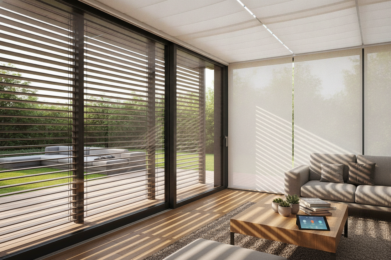 Ceiling Blinds vs. Exterior Horizontal Sun Shades: A 6-Month Test