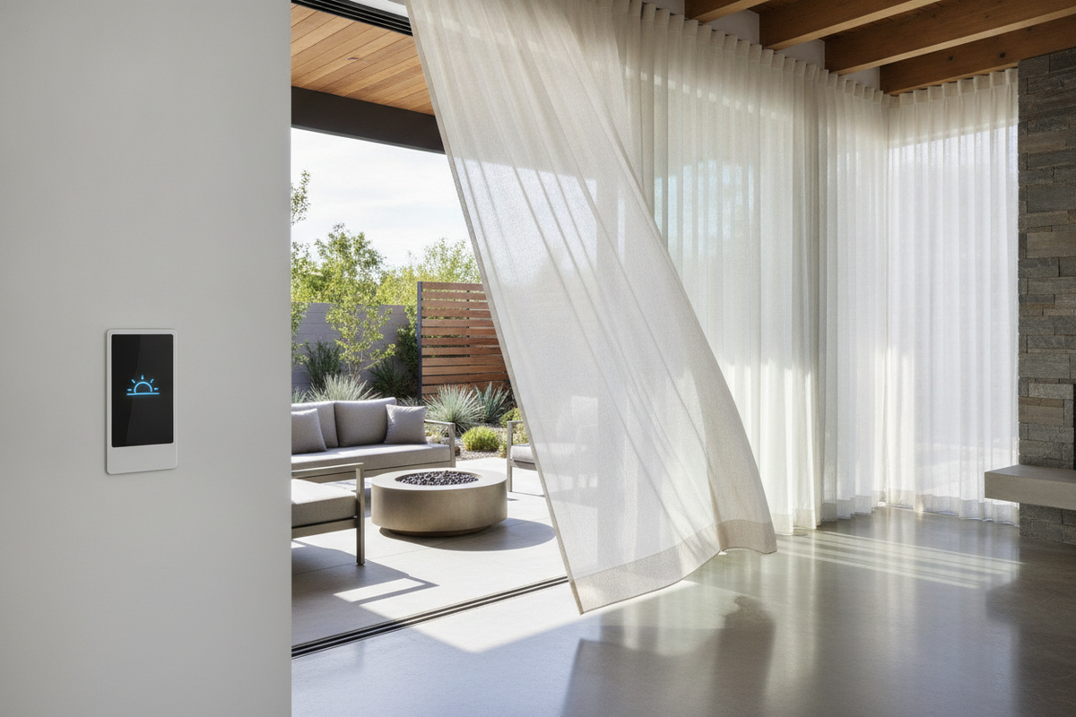 I Refused to Hang a Clunky Awning: Why I Chose a Modern Sunshade