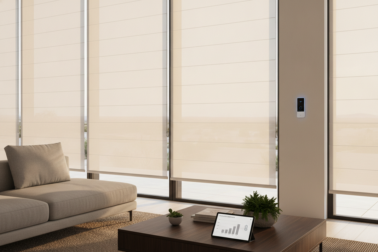 My Smart Thermostat Proved It: A Data-Driven Solar Shades Review