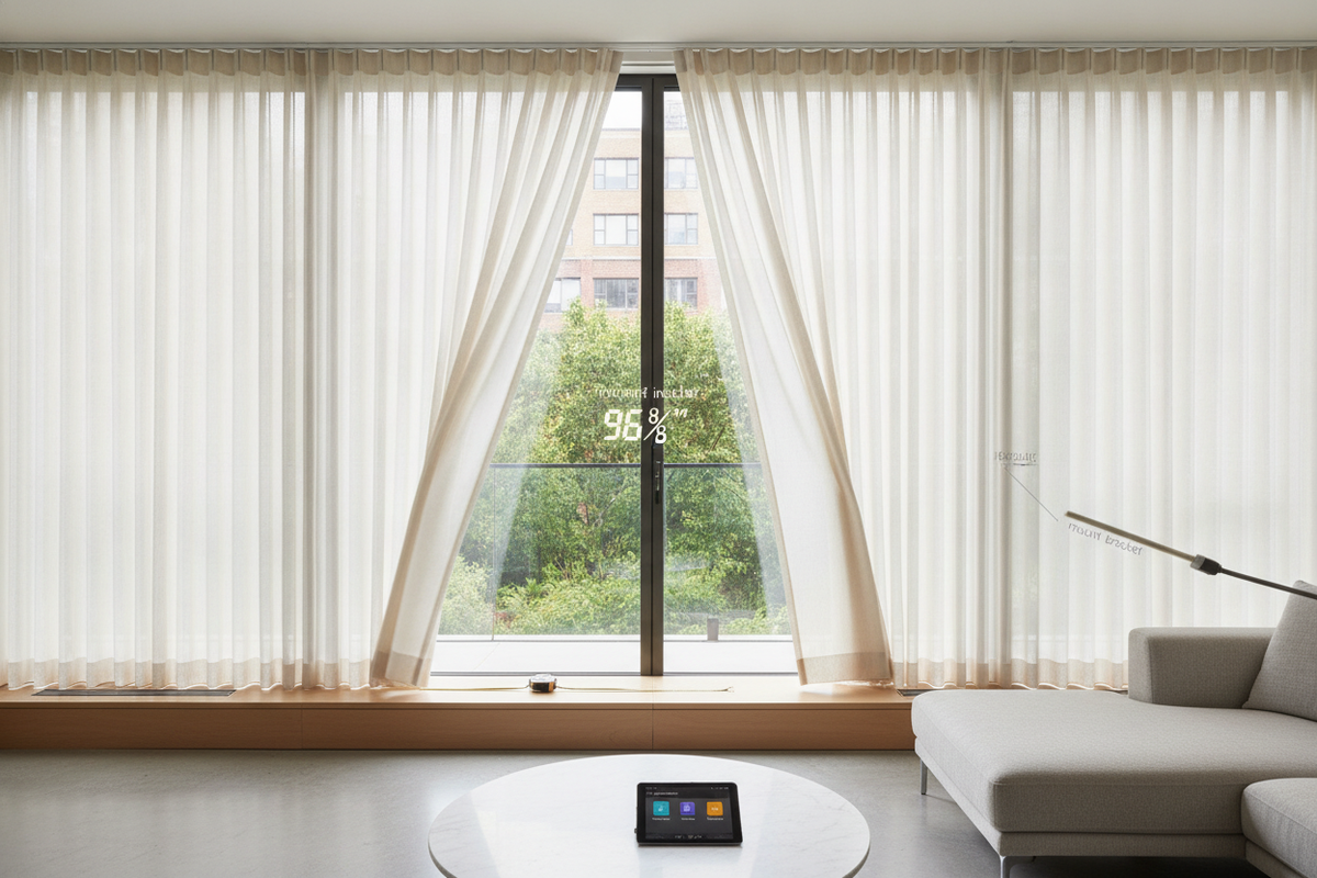 The 1/8-Inch Mistake: How to Measure Window Blinds for Smart Motors