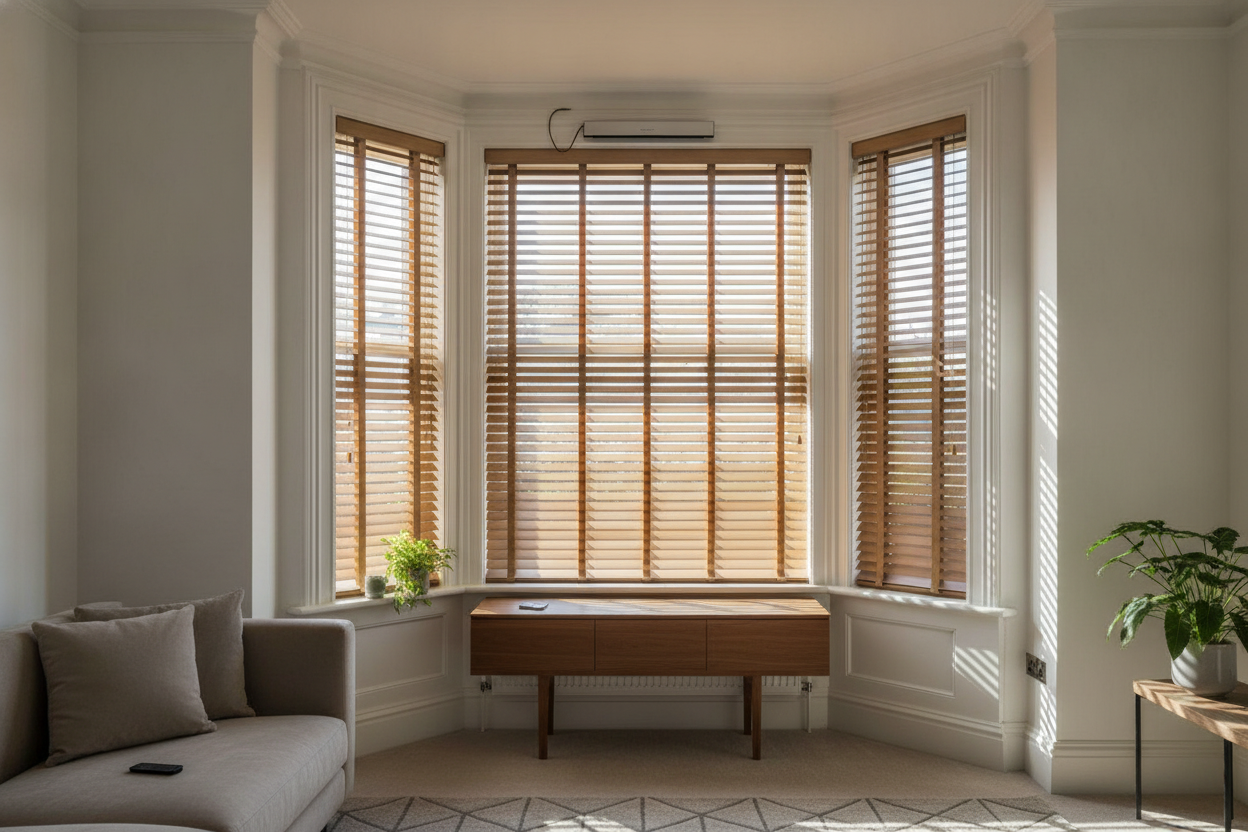 Why My Bay Window Demanded a Made to Measure Wooden Venetian Blind
