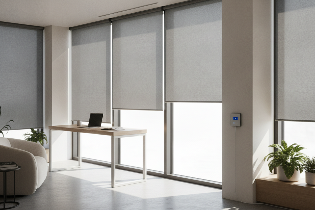 My Office Was a Sauna Until I Automated the Shading of Windows