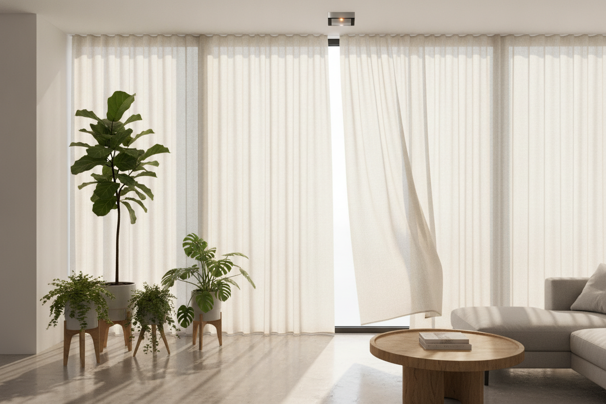 My Plants Were Frying: Why I Automated a Sun Shades Window Setup