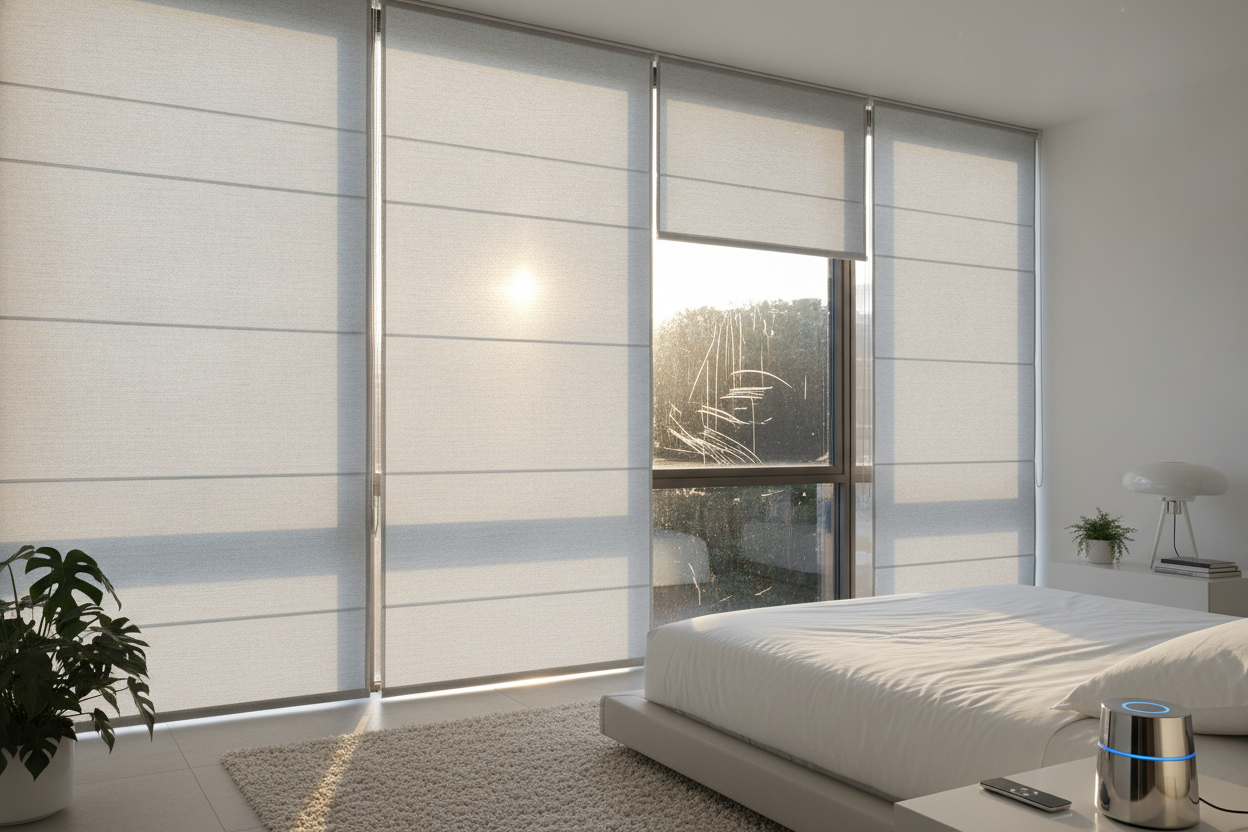I Scraped Off My Solar Shade Window Tint for Smart Blinds