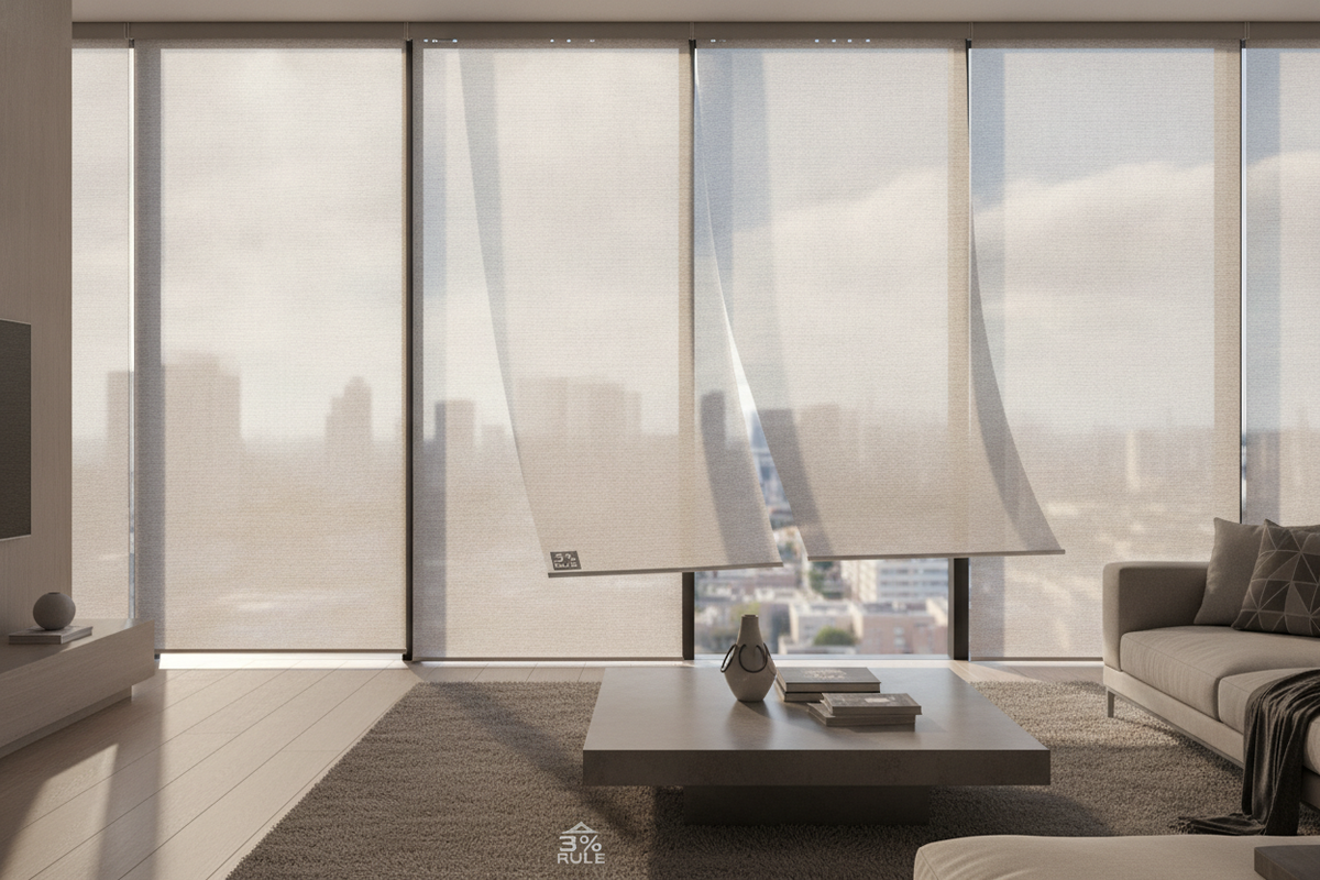 The 1%, 3%, and 5% Rule for See Through Sun Shades for Windows