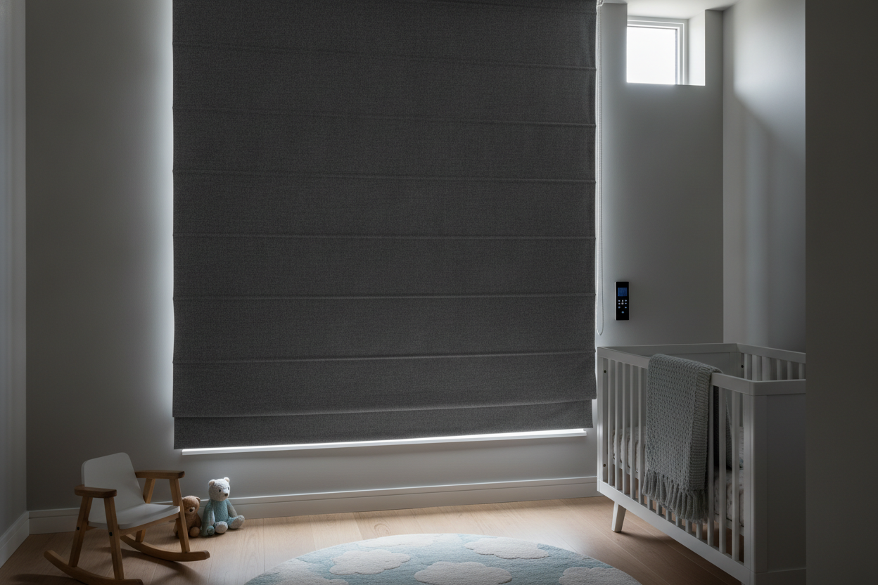 The 3 Mistakes I Made Installing Blackout Roman Curtains in a Nursery