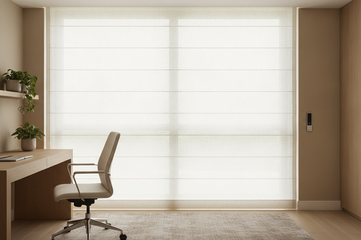 Stop Working in the Dark: Why I Upgraded to Roman Blinds Sheer