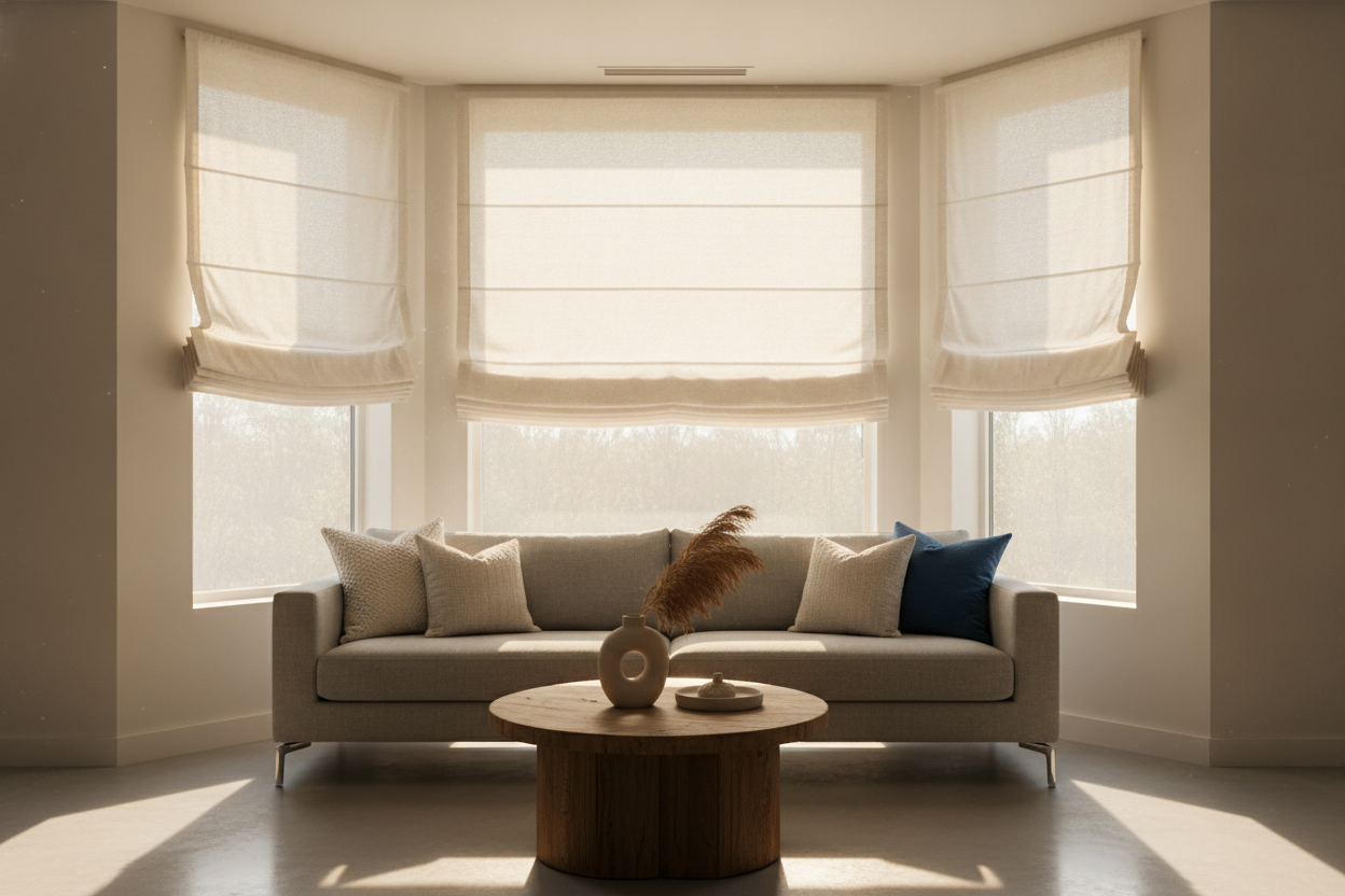 Why Your Motorized Relaxed Roman Blind Always Rolls Up Crooked