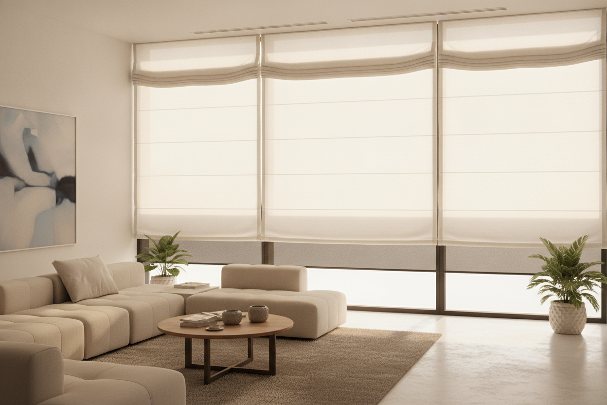 I Hate the Plastic Cassette Look: The Case for Roman Shades and Valances