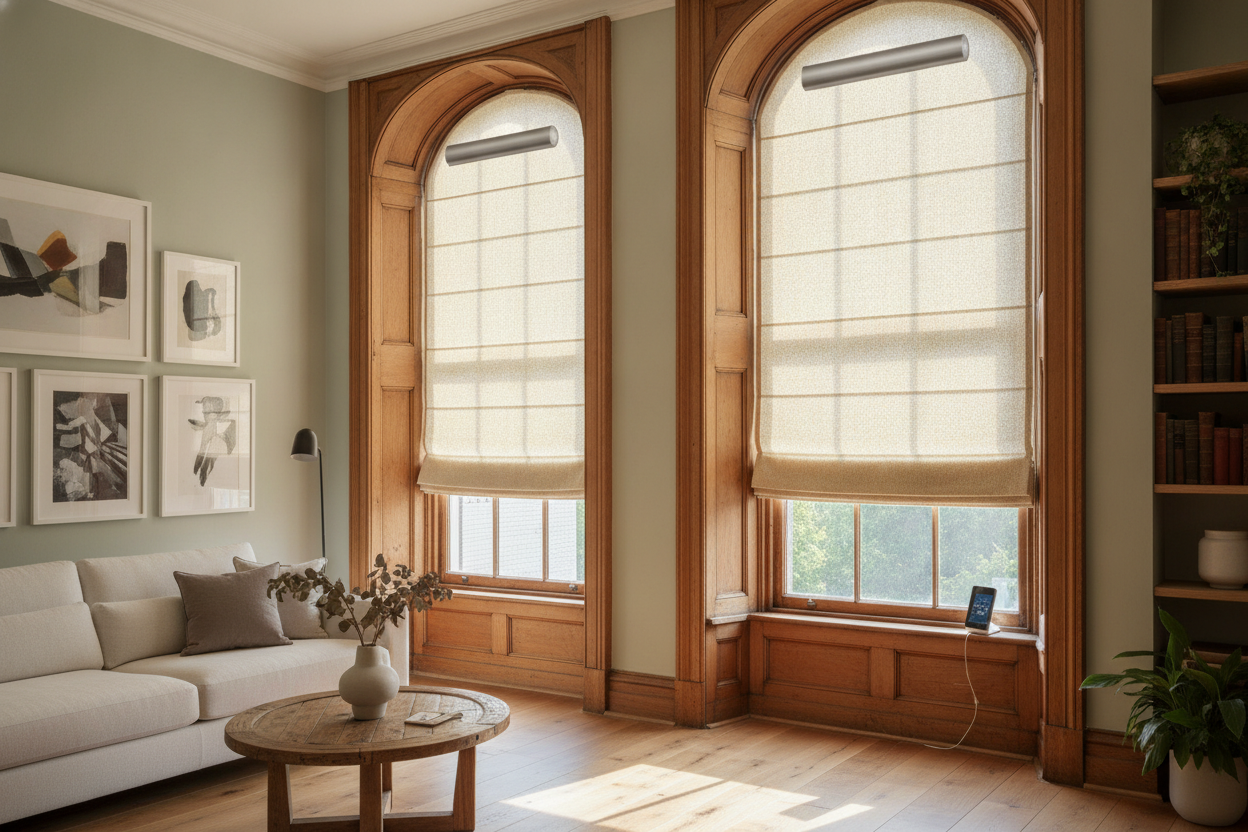 I Refuse to Buy New Windows (And Insulated Roman Blinds Are Why)