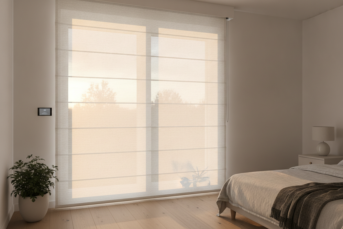 Why I Switched to Light Filtering Roman Blinds for My Smart Sunrise