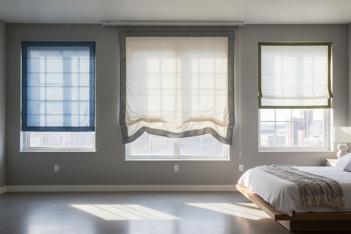 I Ruined a Smart Motor Making Roman Shades With Trim (Here's Why)