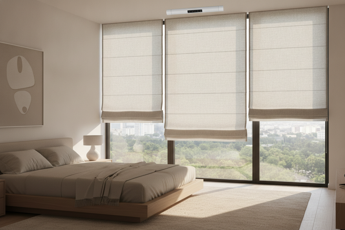 The Physics of Cramming a Smart Motor Into a 27" Roman Shade