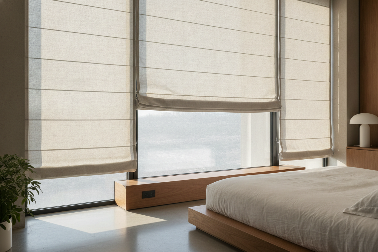 I Jammed 4 Motors Finding the Best Material for Roman Blinds