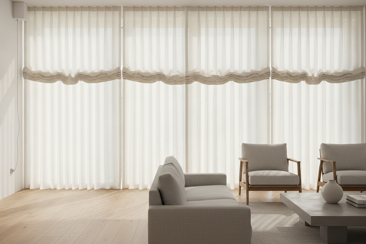 Your Smart Motors Will Hate Anything But a Classic Fold Roman Shade