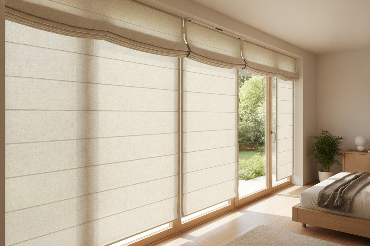 What the Neighbors See: How Roman Shades Work Without Cords