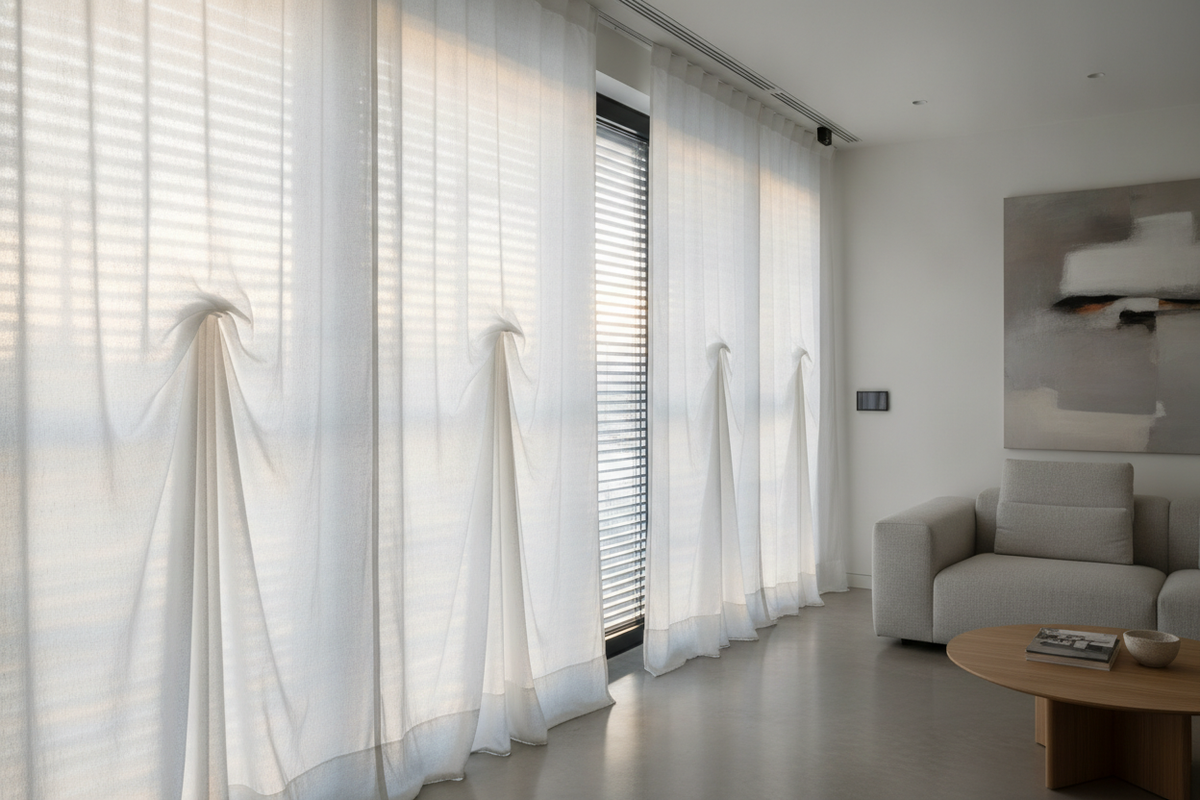 Why Your Smart Motors Look Terrible Behind White Roman Curtains