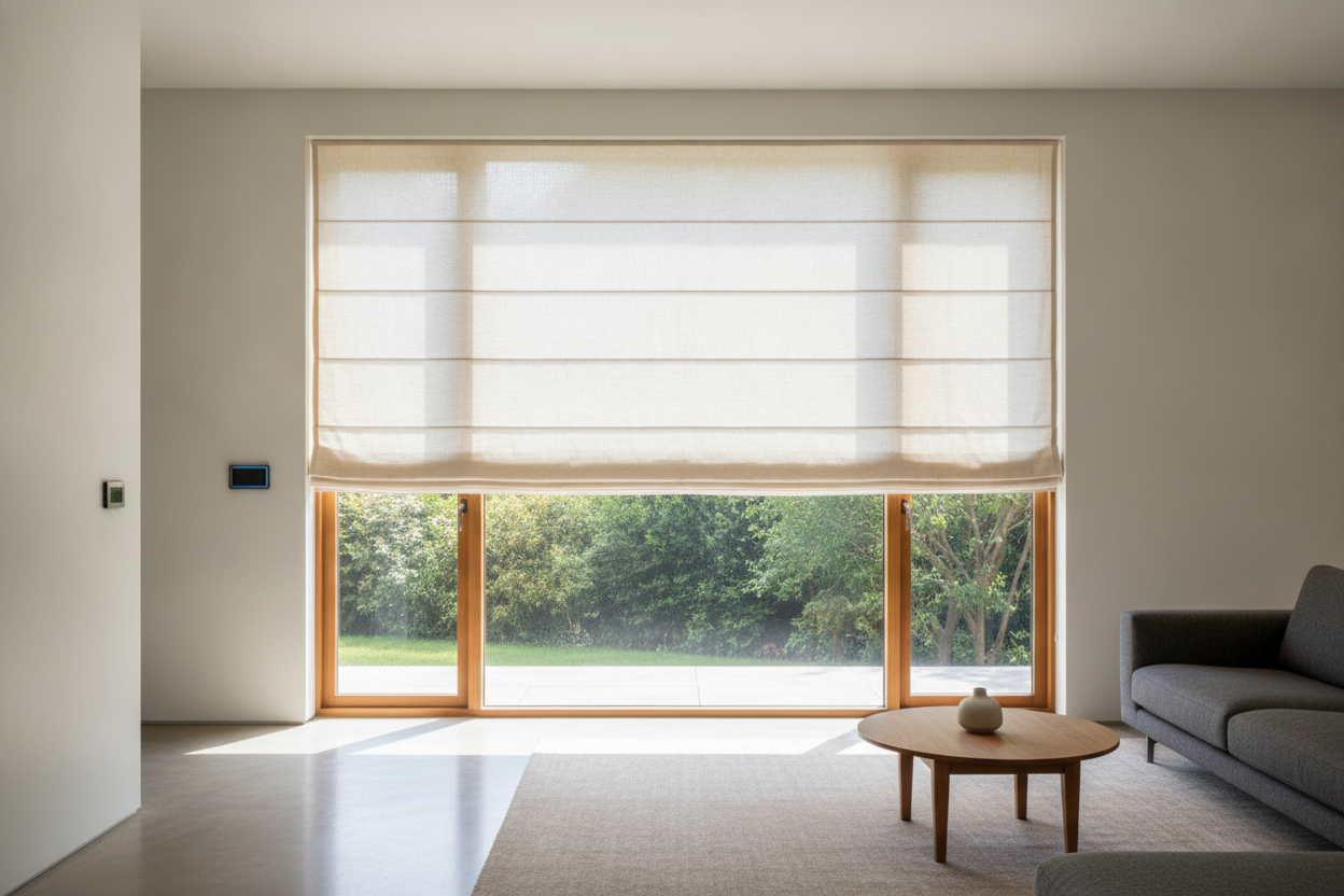 Why My Massive 72 Inch Wide Roman Shade Kept Sagging in the Middle