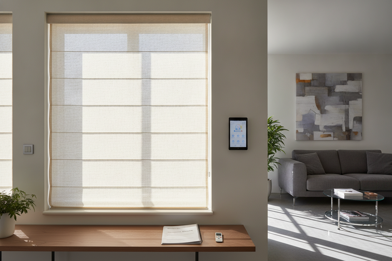 Why I Swapped My Jammed Blinds for an Exact 47 Inch Roman Shade