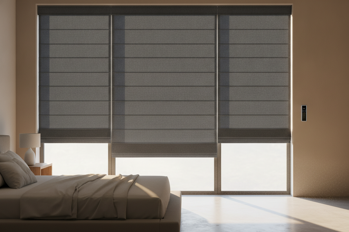 I Tried Automating the Home Expressions Dover Cordless Roman Shade