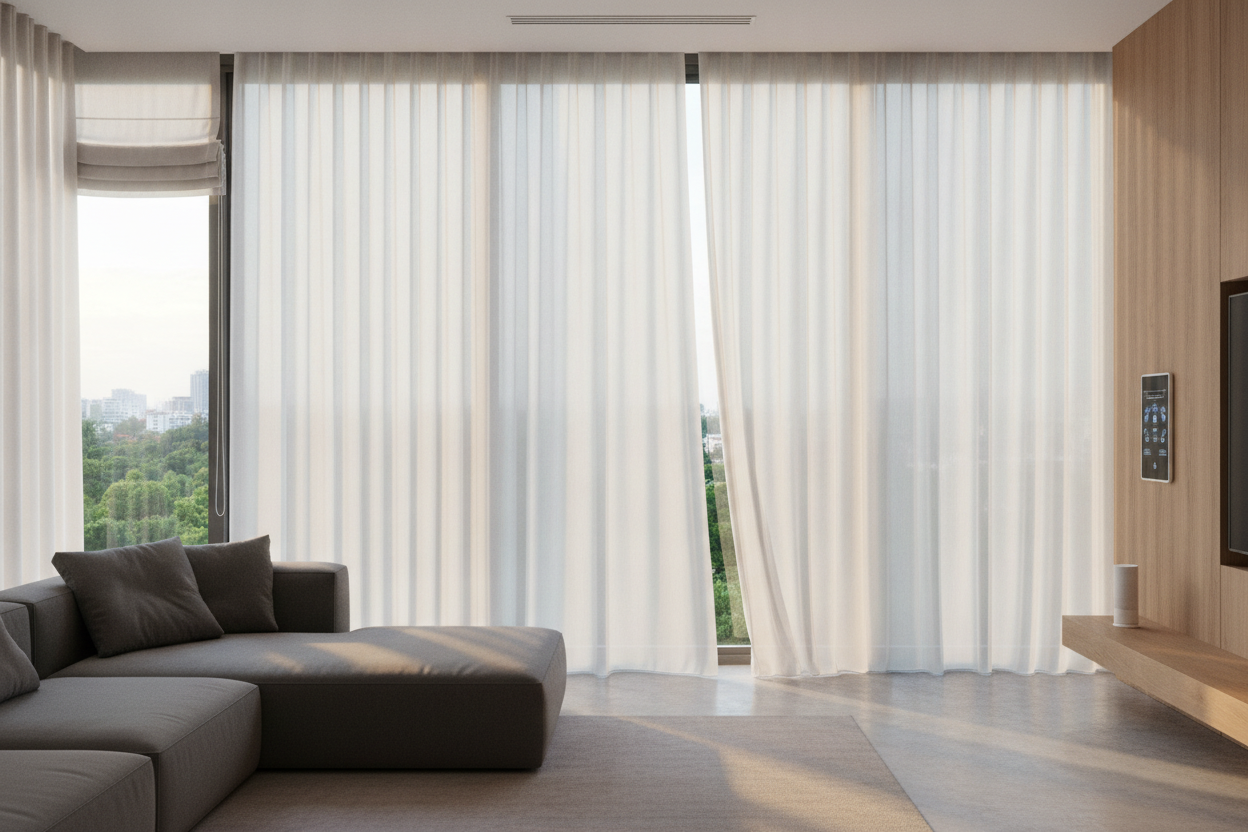 Are Continuous Cord Loop Roman Shades Worth Automating? I Tried It