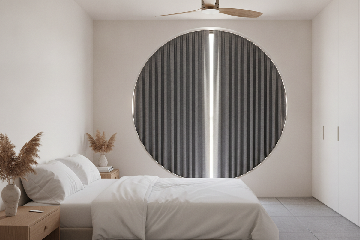 My $800 Mistake: Buying Custom Curtains for Round Window Frames