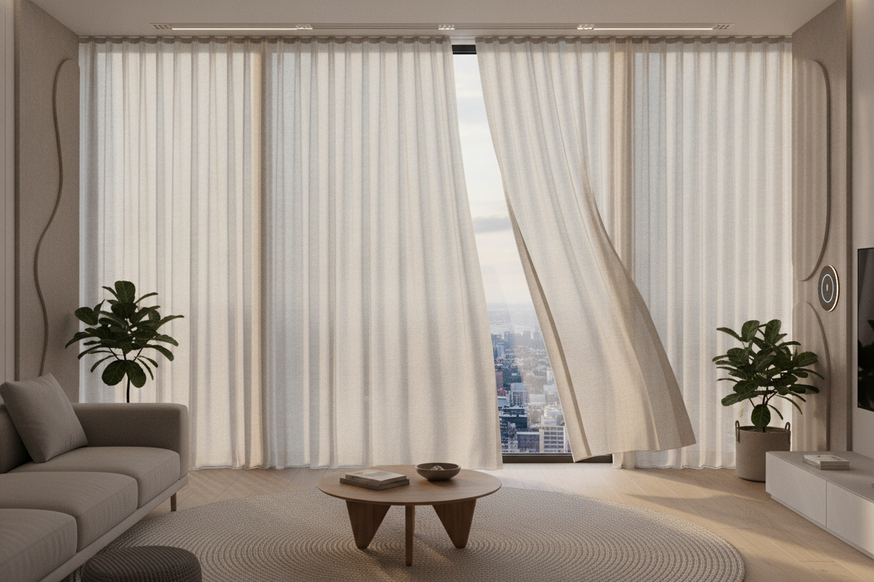 My Smart Home Felt Like a Clinic Until I Hung Fabric Window Curtains
