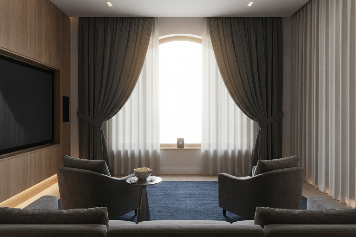How Smart Arch Window Drapery Saved My Daytime Movie Habit