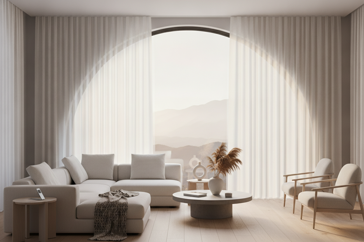 The Fading Mistake That Sold Me on Smart Curtains for Arch Windows