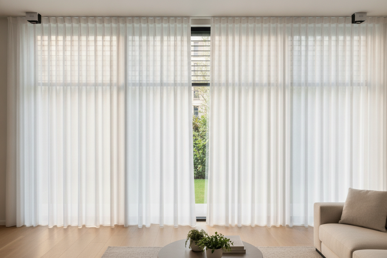 Why Dragging One Massive Panel of Curtains Ruins Your Smart Track