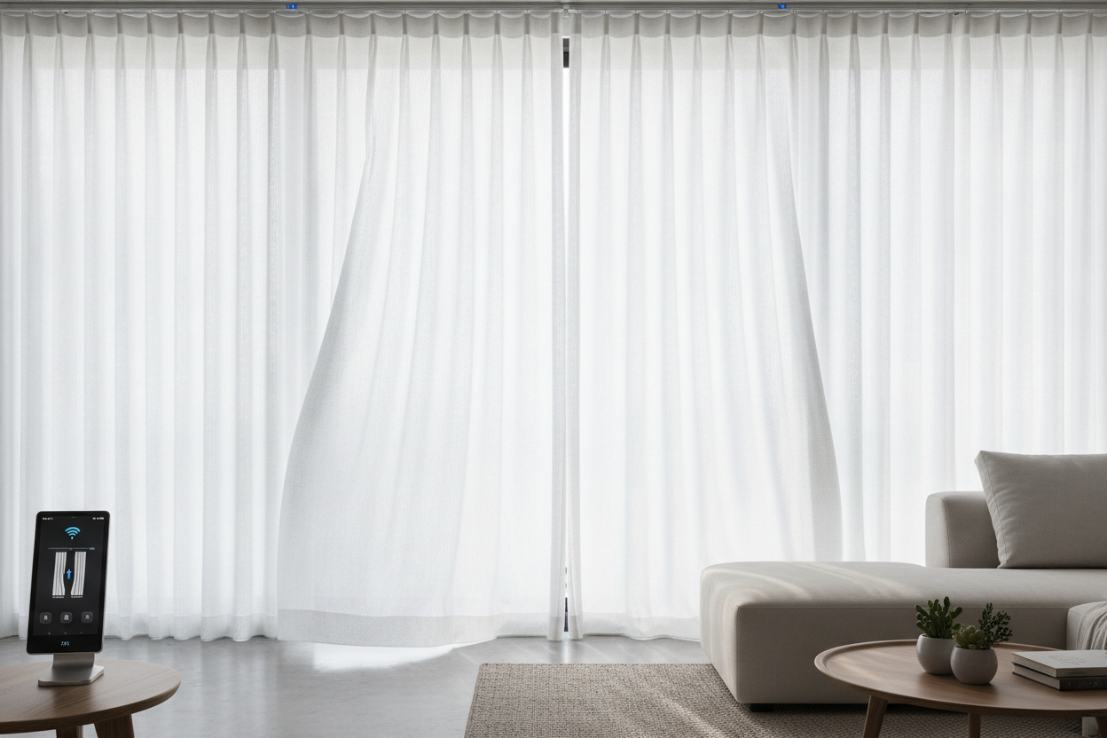 The Curtain and Drape Mistake That Keeps Jamming Your Smart Track