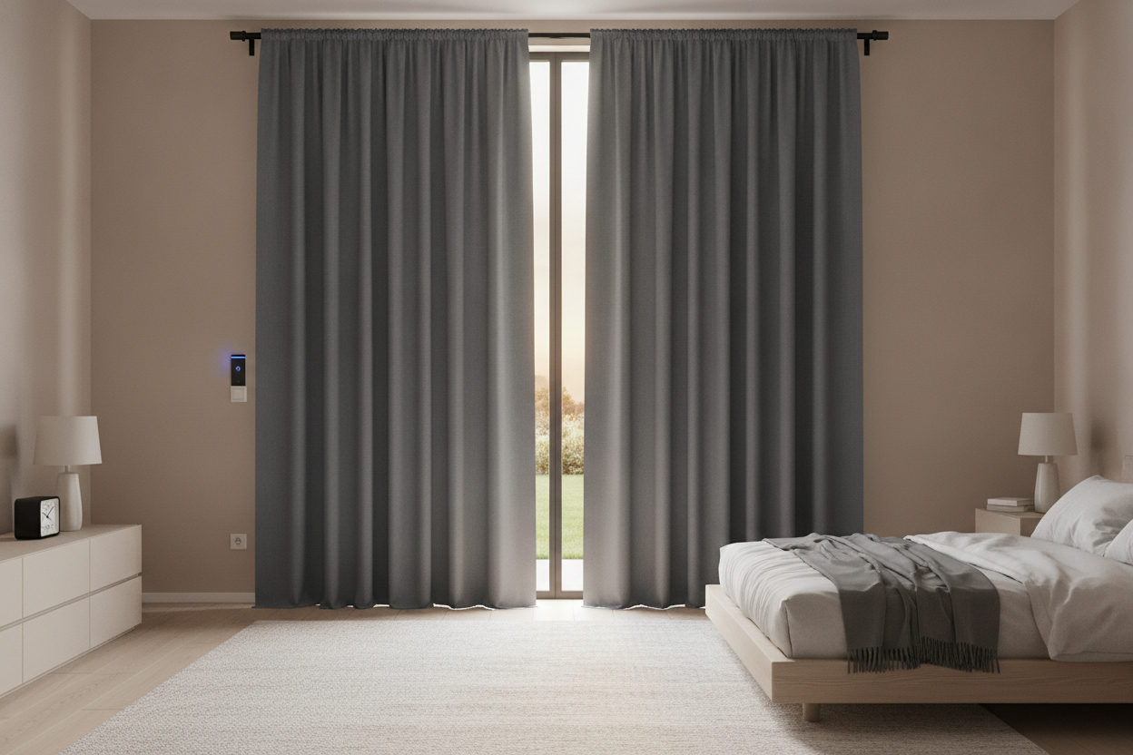 Why Your Automated 2 Panel Curtain Leaves a Gap (And the Fix)